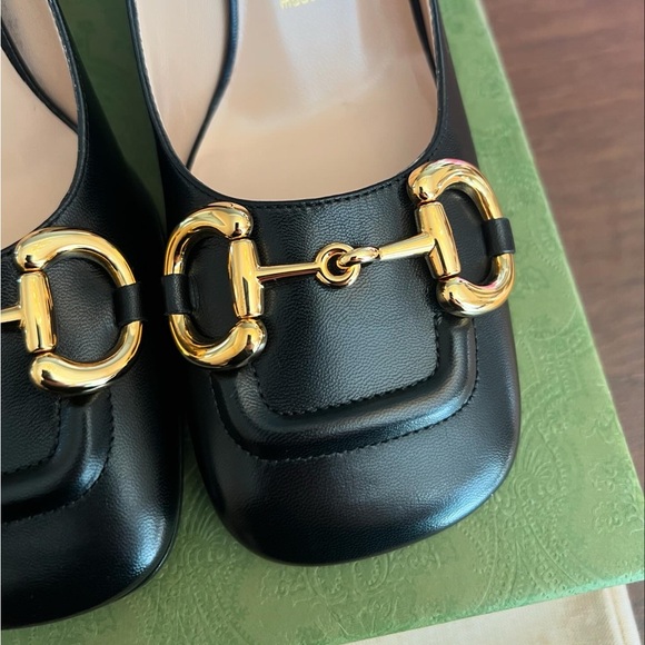 Gucci Horsebit Block Heel Pump - Picture 3 of 7